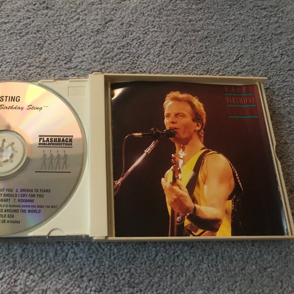 Sting Happy Birthday 2 Disk 1991 CD - Hard To Find Album - Picture 3 of 5